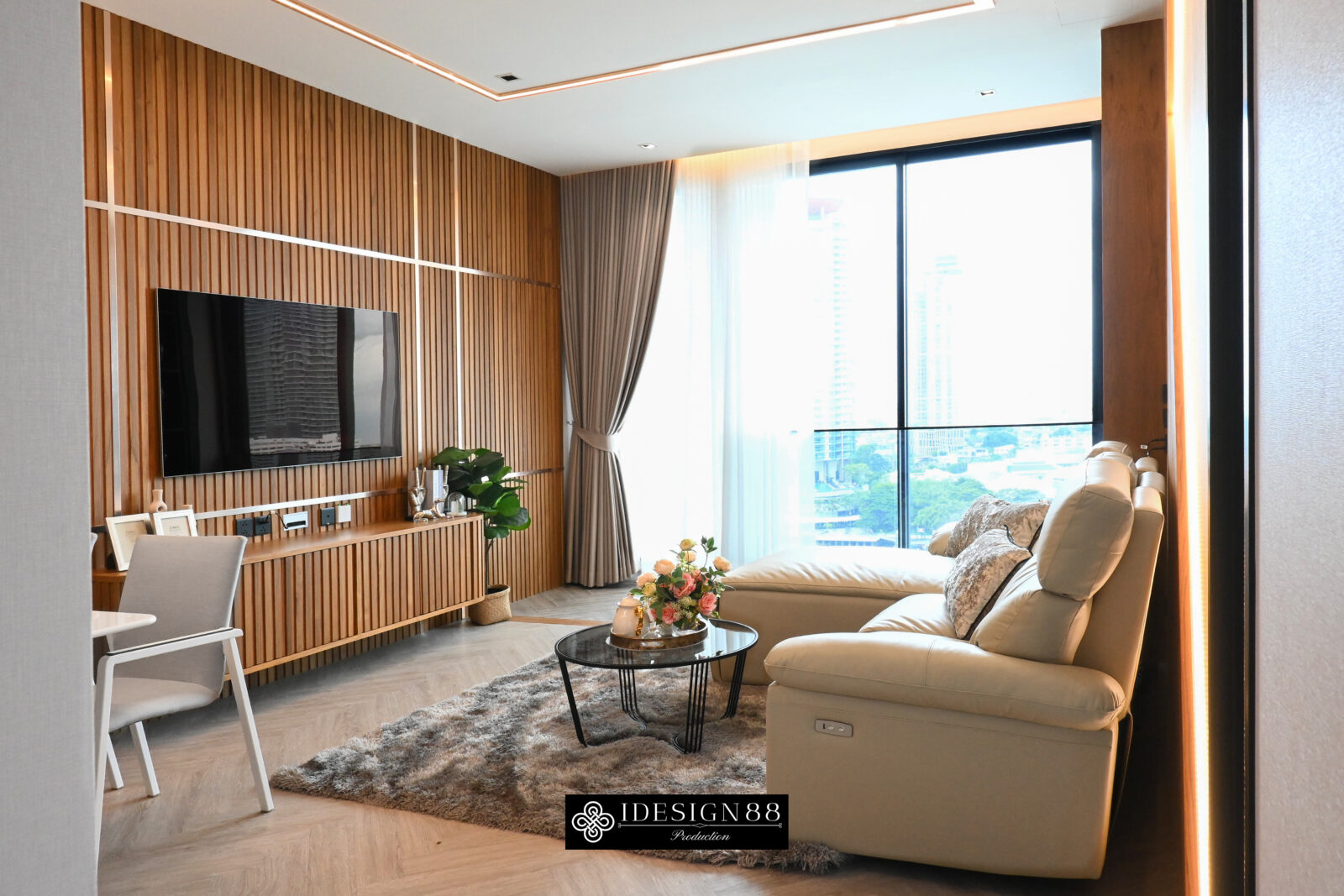 แชปเตอร์ เจริญนคร-ริเวอร์ไซด์ ผลงานจริง ภาพที่ 1 ออกแบบตกแต่งภายใน iDesign88