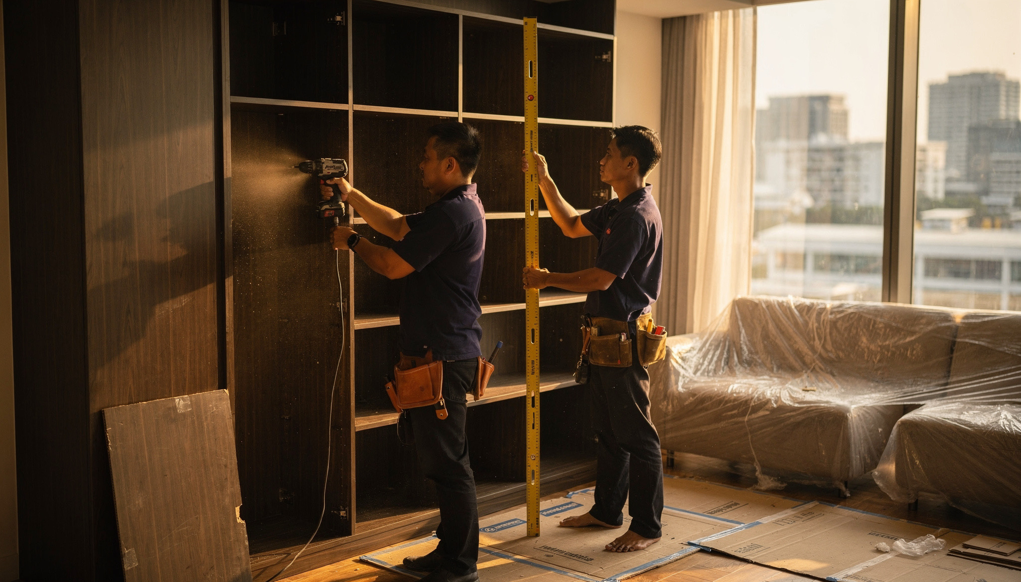 Quality check and handover iDesign88