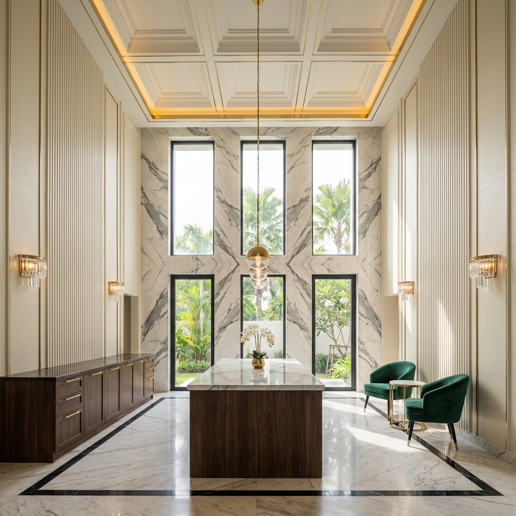 Modern Classic Kitchen Interior Design by iDesign88