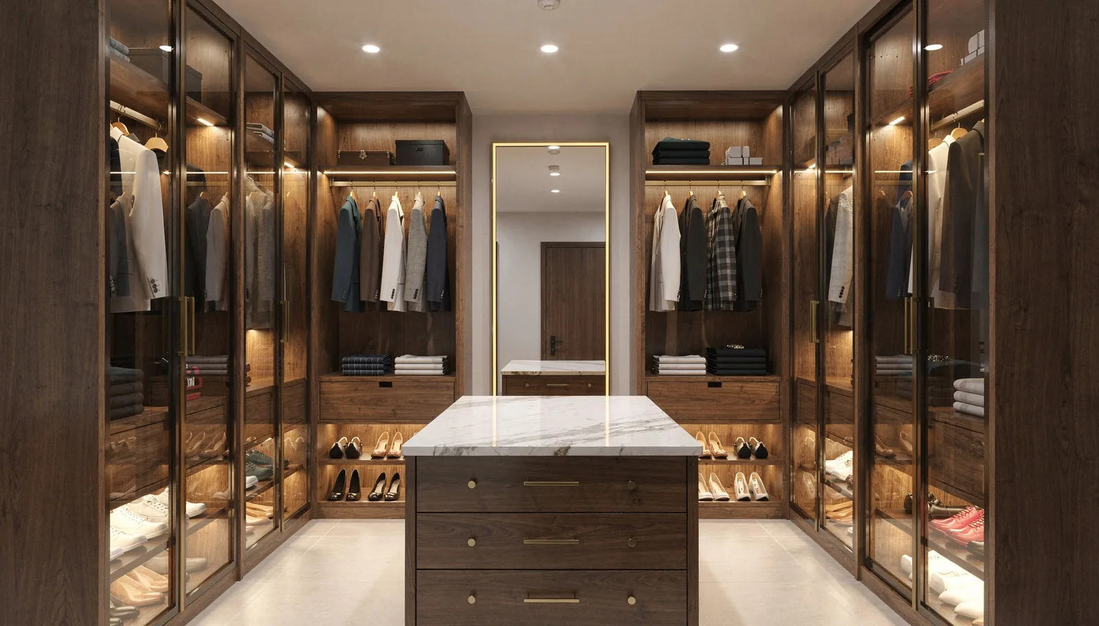 Walk-in Closet Built-in HMR Grade A iDesign88