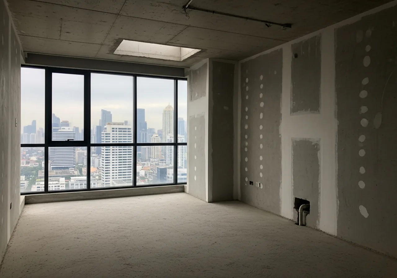 Penthouse Master Bedroom Before · iDesign88