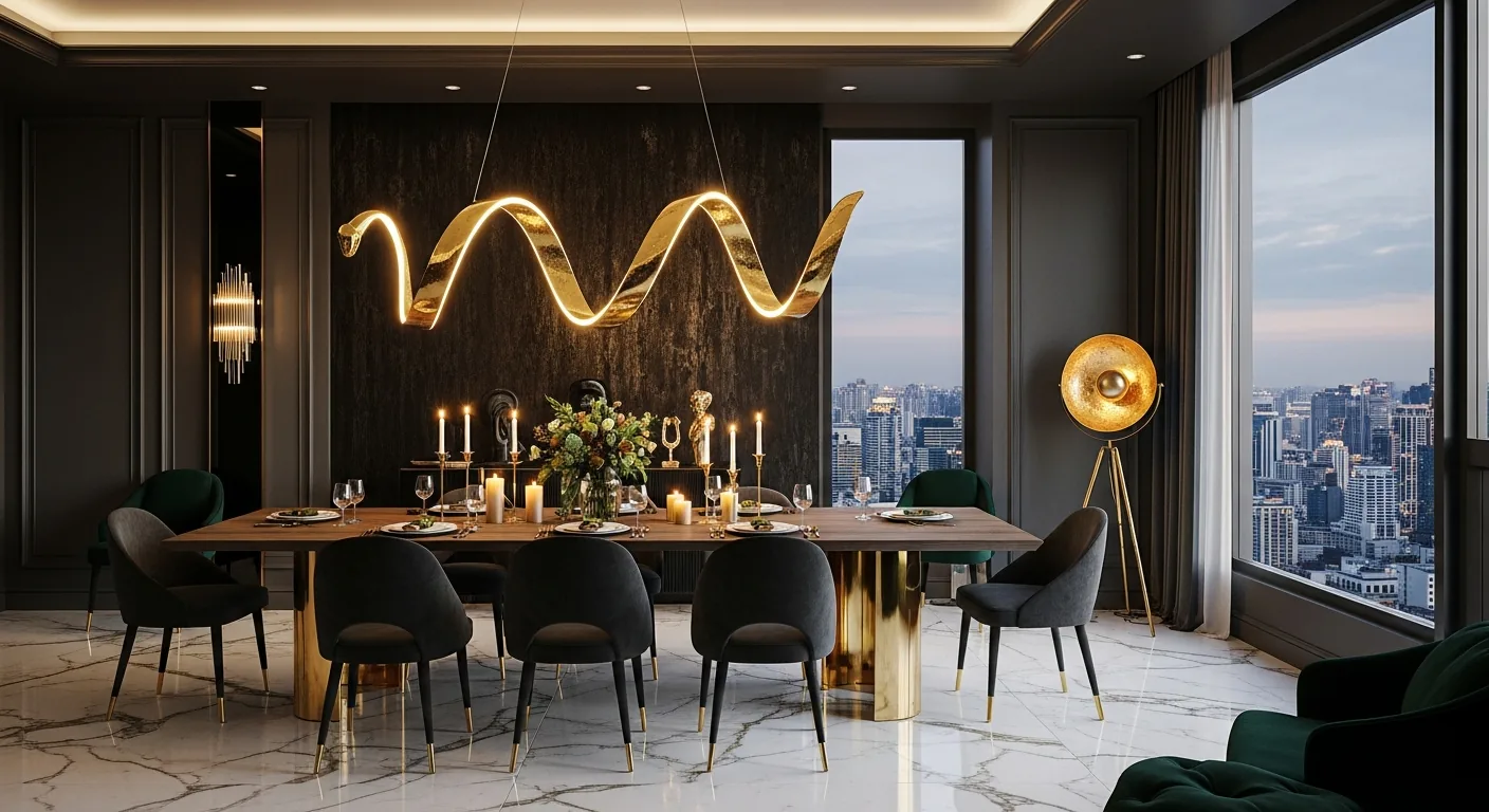 ออกแบบคอนโดสไตล์ Classic Luxury Chandelier Marble กรุงเทพ iDesign88