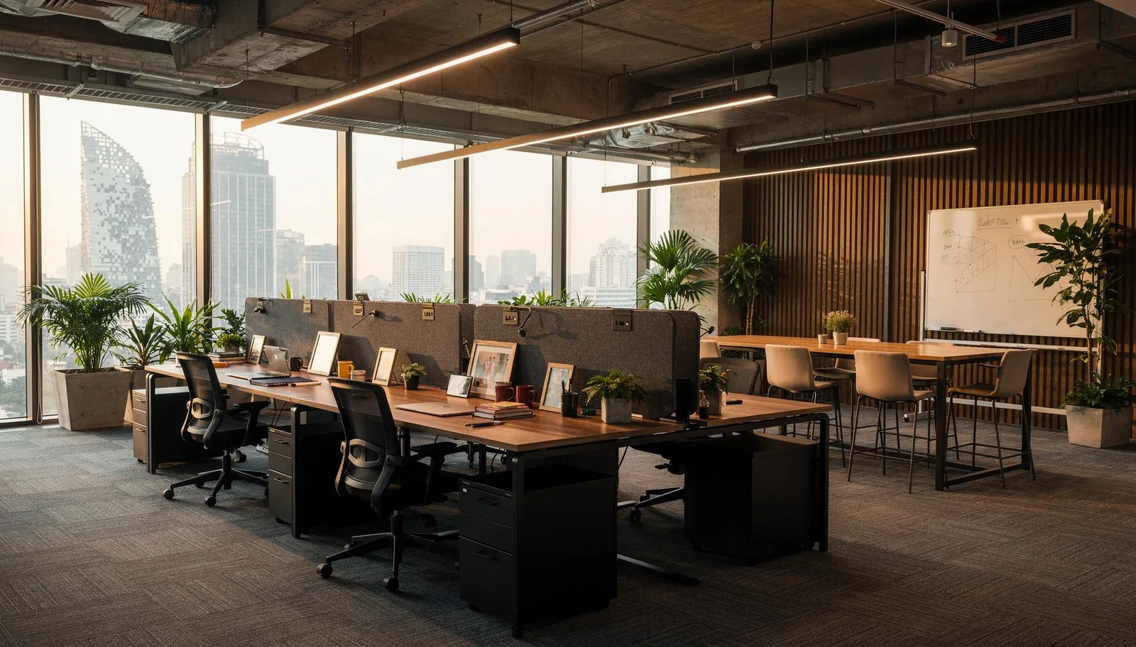 Design Workshop Moodboard เลือกสไตล์ตกแต่งออฟฟิศหรู Corporate Identity กรุงเทพ iDesign88