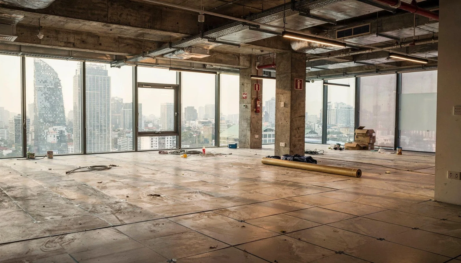 On-site Survey Process Office Modern Corporate Space Bangkok iDesign88