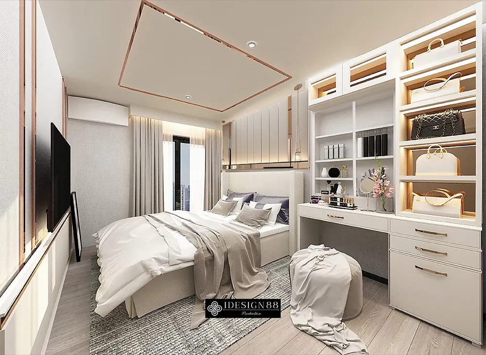 The Parkland จรัญฯ ภาพ 3D ออกแบบตกแต่งภายใน iDesign88
