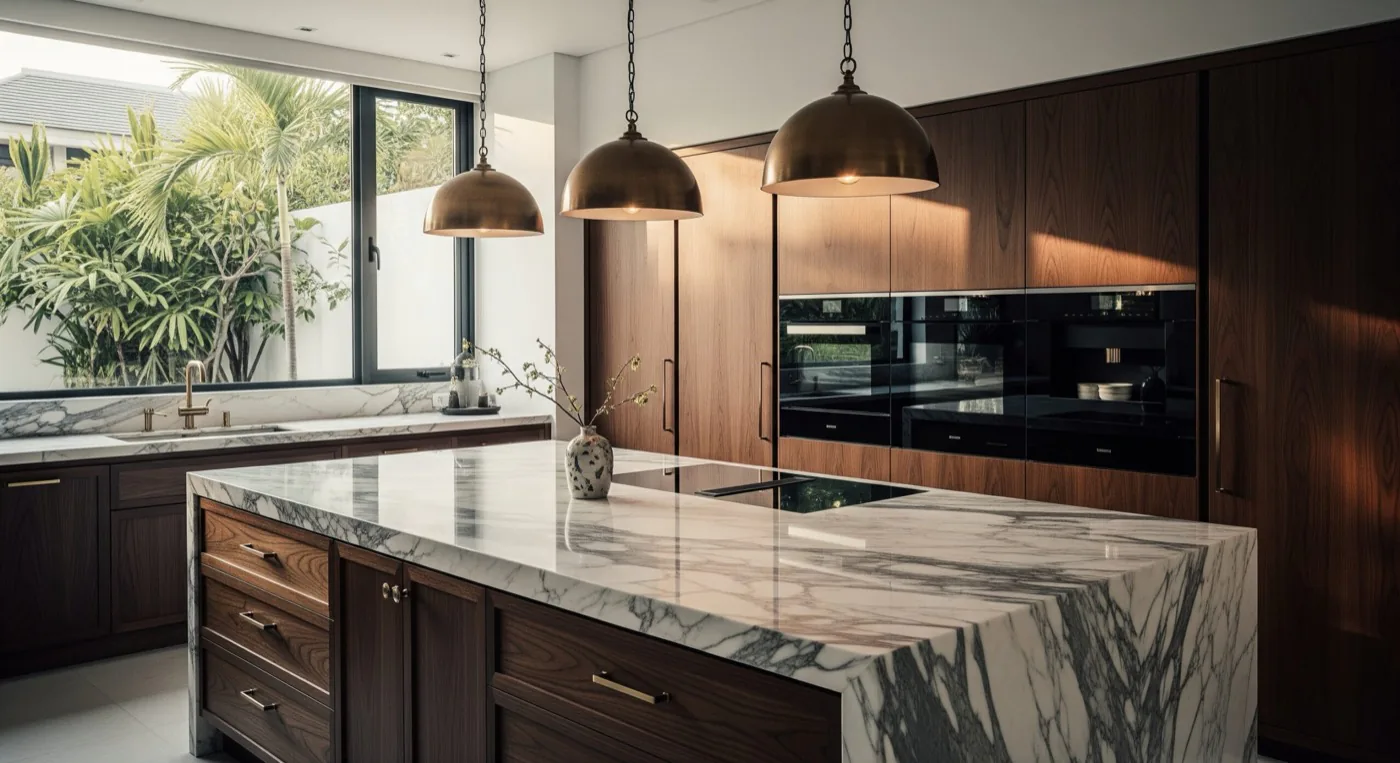 Modern Luxury Kitchen Interior Design by iDesign88
