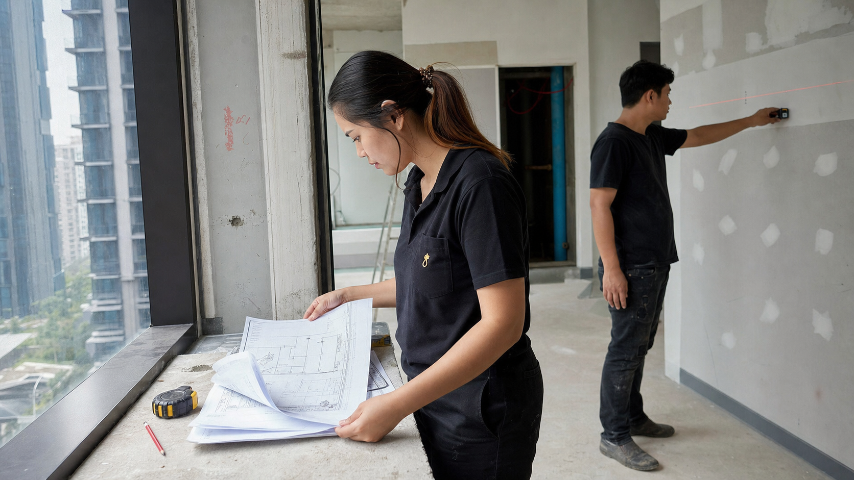 ขั้นตอนเข้าวัดหน้างาน Survey iDesign88